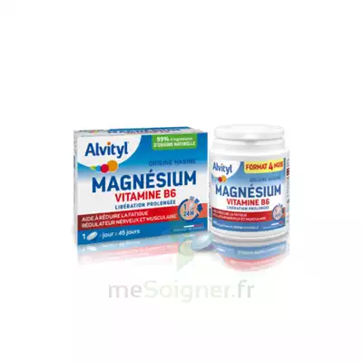 Alvityl Magnésium Vitamine B6 Libération Prolongée Comprimés Lp B/45 à Montauban